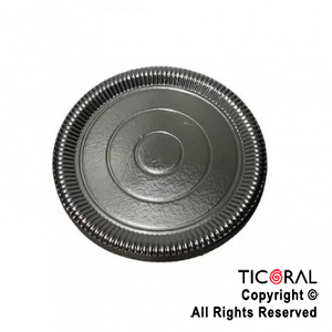 PLATO LAMINADO NEGRO N.18 18CM x 10